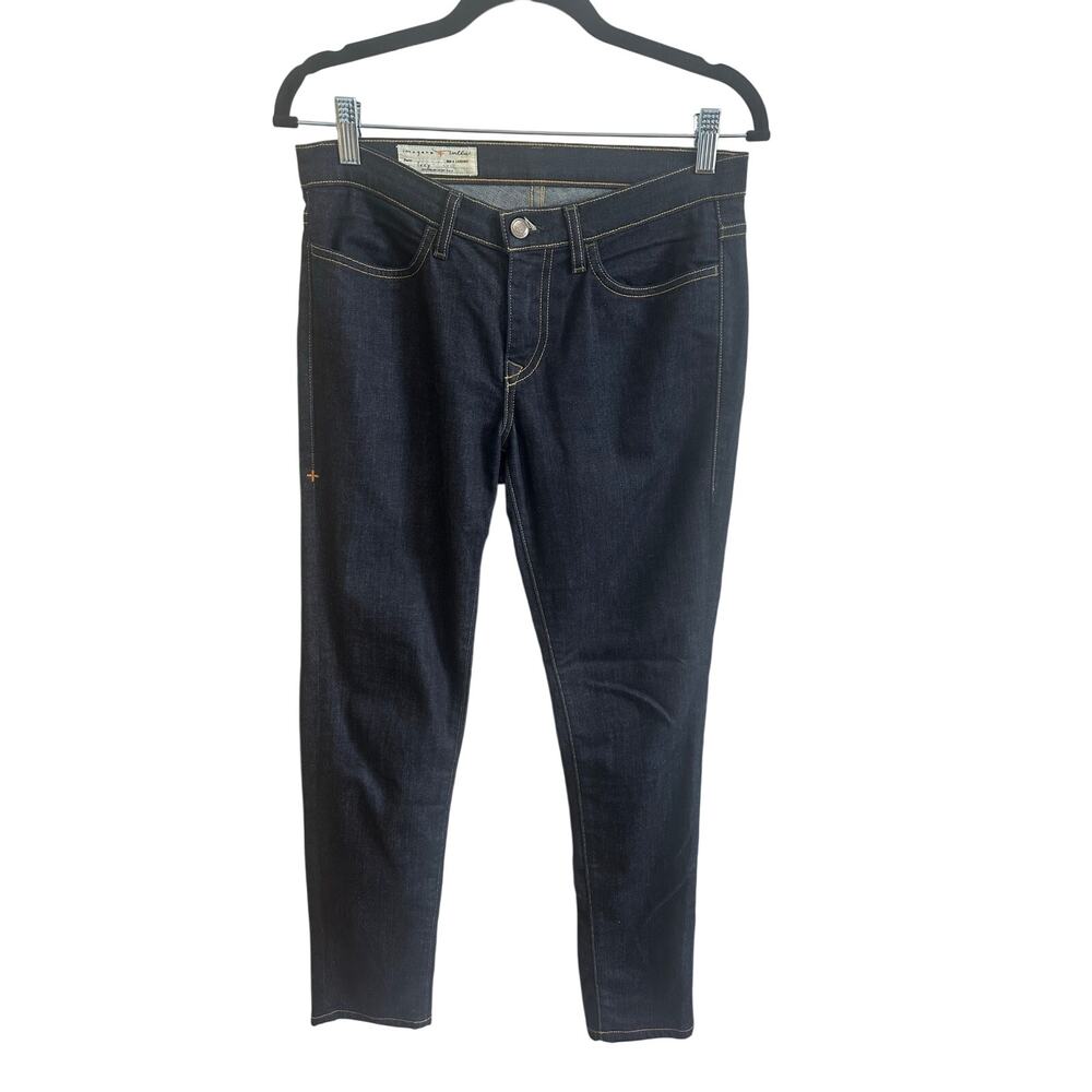 Imogene + Willie Lucy Slim Denim Jeans Dark Wash Blue Sz 27 Nice Condition!